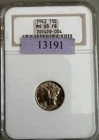 1942 Mercury Dime Uncirculated ~ 90% Silver