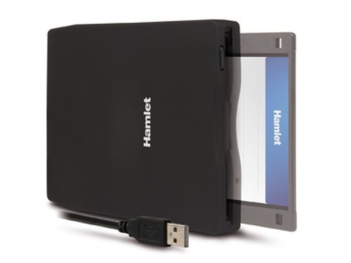 FLOPPY DRIVE ESTERNO USB HAMLET (A/N XDFUSB) nuovo - Picture 4 of 4