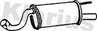 Klarius JR298C Auspufftopf Hinten XJ Serie 3.2I 4.0I Katze 94-97