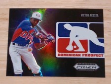 2020 Panini Prizm Draft Picks Electric DPL Stars Victor Acosta #EDS1