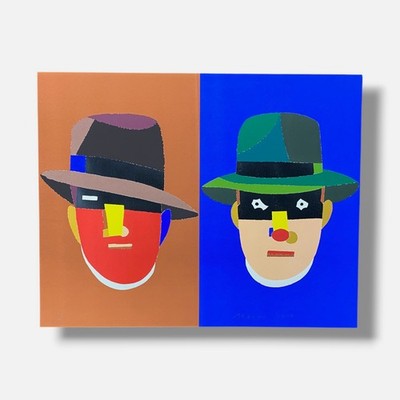 Eduardo Arroyo ''Noticias Sin Importancia I'' P.E. Limited Signed Fine Art Print