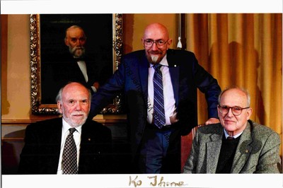 Original Autogramm Kip Thorne Nobelpreis für Physik 2017 // Autograph sig 315481