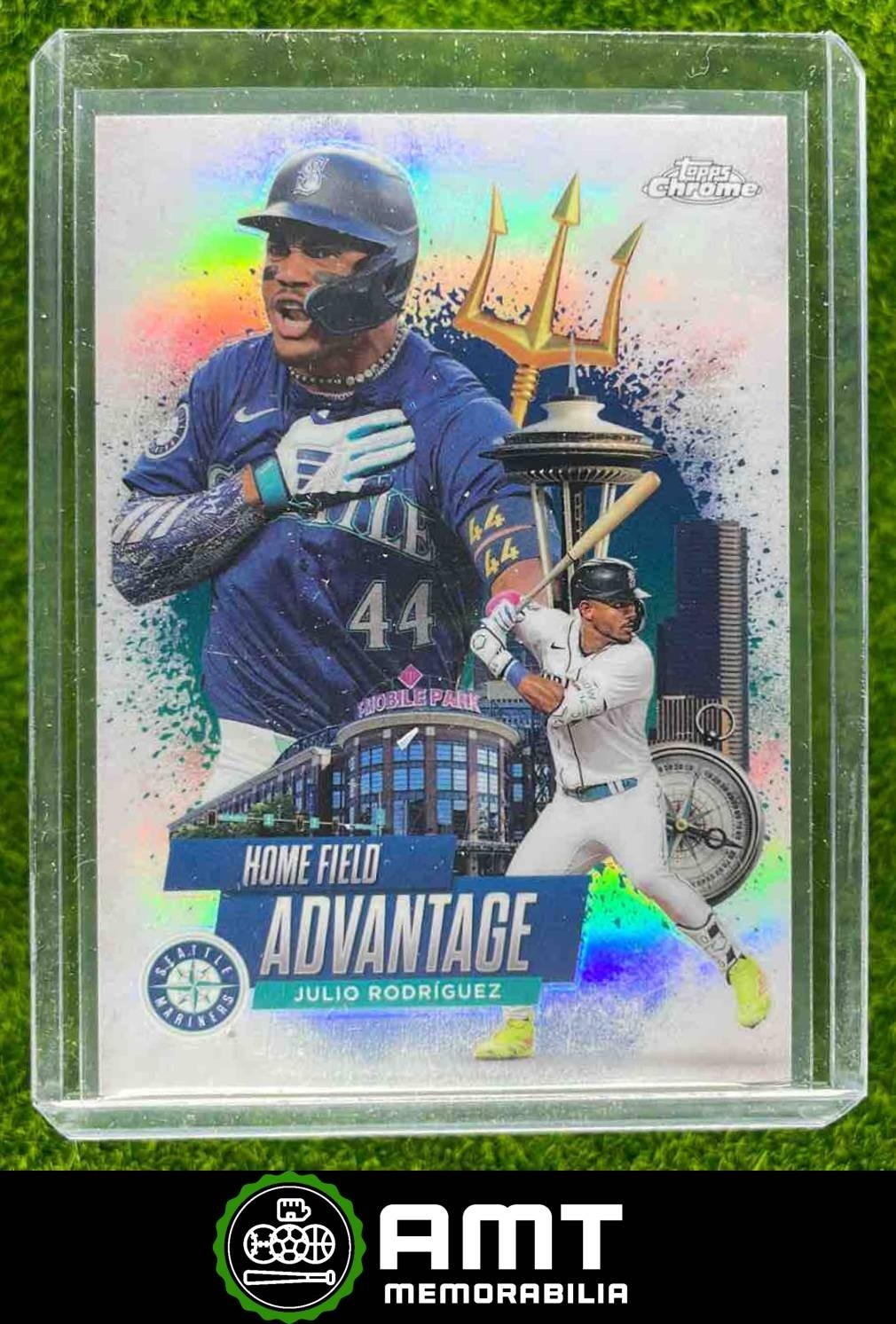 Julio Rodriguez 2025 Topps Chrome Home Field Advantage Seattle Mariners #HA-3