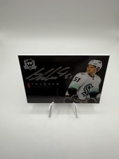 Shane Wright “The Show” Signature Autograph From UD The Cup Short print 