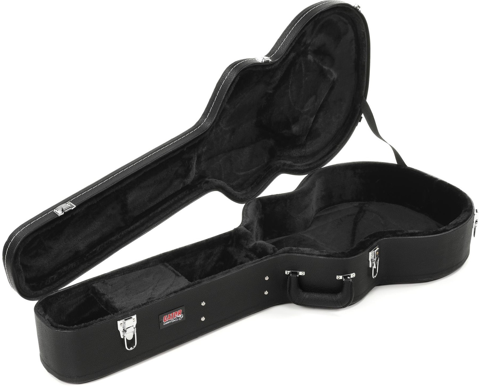 Деревянный футляр Gator Deluxe - комплект для акустической гитары Jumbo 2 штуки 52690₽