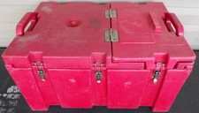 CAMBRO FOOD PAN CARRIER INSULATED WARM COLD EMERGENCY TRANSPORT SURVIVAL BOX