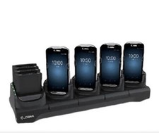 Zebra TC51/56 5-slot Charge only W/4-Slot sparebattery charger,...