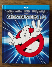 Ghostbusters 1 2 Blu-ray, 2014, 2-Disc Set Digibook; No Code