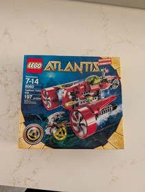 LEGO Atlantis Typhoon Turbo Sub Set 8060 - 197 Pieces