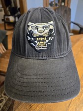 Vintage Jaguar Car Racing Hat Black Snapback Cap Made in USA Tiger Patch Unisex