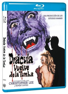 Draculas Rückkehr / Dracula Has Risen from the Grave Blu Ray Christopher Lee NEU
