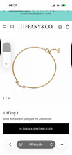 Tiffany Smile Armband  Gelbgold mit Diamanten