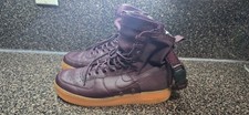 Nike SF Air Force 1 Hombres 9.5 Borgoña Profundo Parte Superior Alta Zapatilla Zapato Bota 864024-600