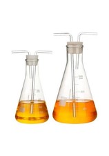 Triangle Gas Washing Bottle 100ml-2000ml Lab Glassware Erlenmeyer Flask Tubes