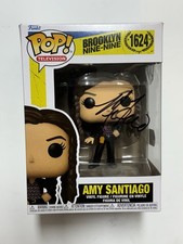 MELISSA FUMERO SIGNED AUTO BROOKLYN NINE NINE AMY SANTIAGO FUNKO POP SWAU COA