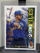 2026 Topps Series 1 #TP-21  Julio Rodriguez Profiles by Ken Griffey Insert