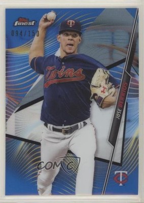 2020 Topps Finest Blue Refractor 94/150 Jose Berrios #9 0a4s
