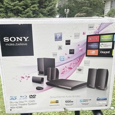 Sony BDV-E390 5.1 Blu-ray 3D Home Theater System WiFi New Sealed 1000W