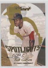 2000 Topps Stars Spotlights Bob Gibson #172 HOF 0t2