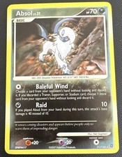 Absol 21/132 Reverse Holo Secret Wonders Pokemon Card 2007 LP/MP+ on eBay