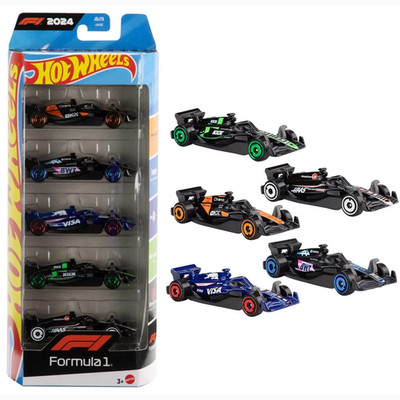 Hot Wheels FORMULA 1 5 Pack - NEU OVP - F1 McLAREN BWT ALPINE HAAS TEAM - JBJ78