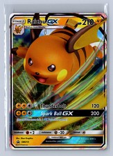 Pokemon Destino Nascosto 2019 Stella Nera Promo Raichu GX #SM213