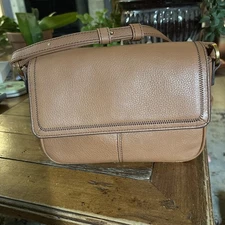 Hobo International Autry Brown Leather Shoulder Bag