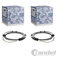 2X Vemo ABS-SENSOR Raddrehzahl Vorne Li+Re Passend FüR Audi A3 Seat Leon Toledo
