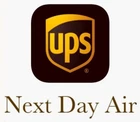 Next Day Air Shipping Upgrade for orders placed on ebay with free shipping