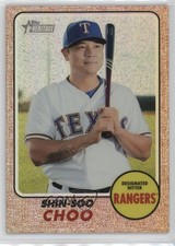 2017 Topps Heritage High Number Chrome Refractor 375/568 Shin-Soo Choo 1qe0