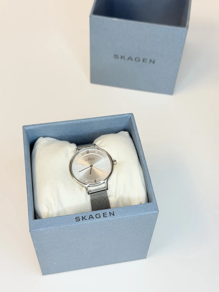 Skagen Anita Women’s Watch SKW2149 – Silver Dial – Stainless Steel Mesh Bracelet - Image 4 of 4