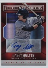 2014 Elite Extra Edition Franchise Futures Signatures Casey Soltis Auto 0wg1