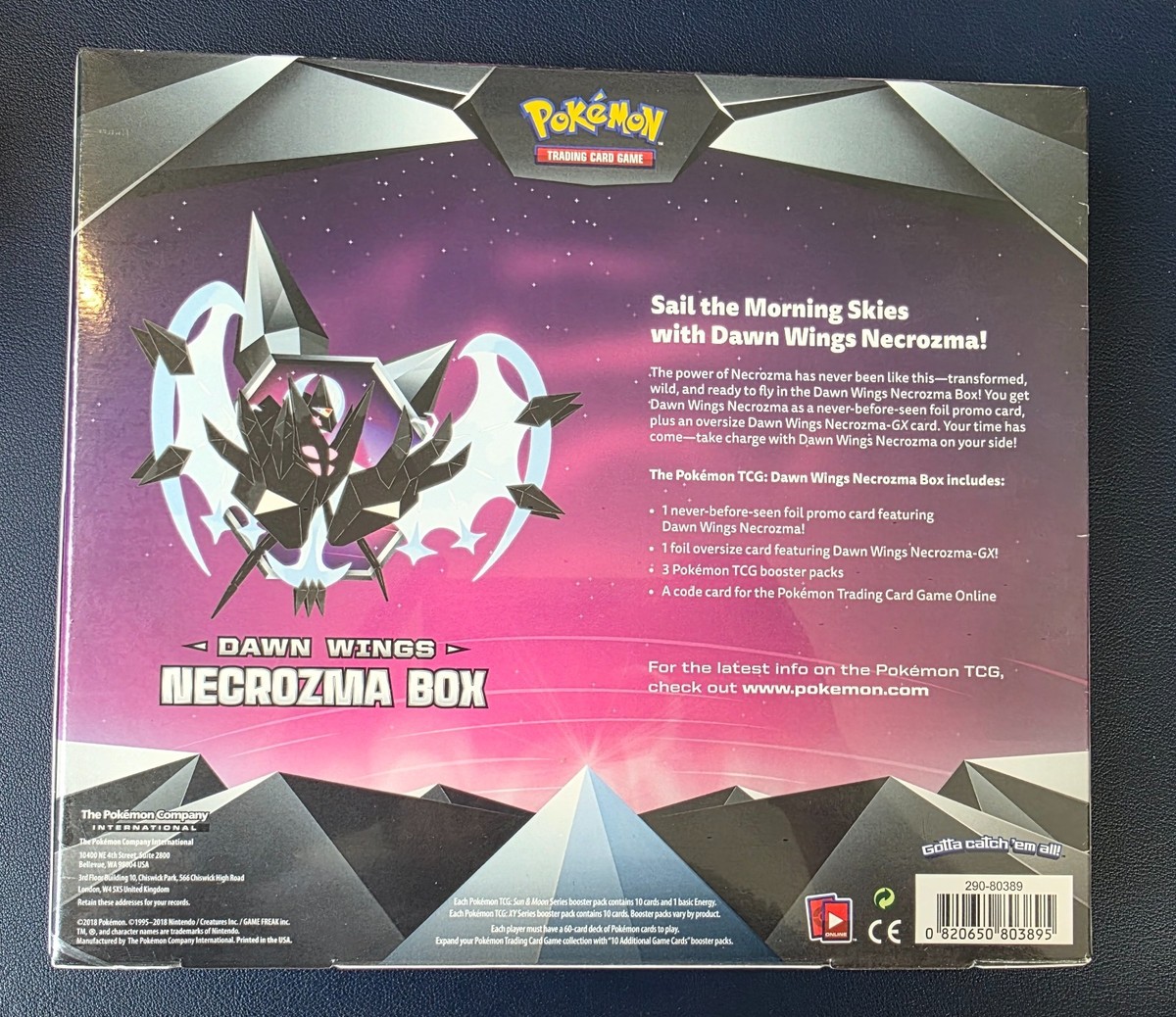 pokemon trading card game necrozma Ultra Necrozma GX Figure Collection