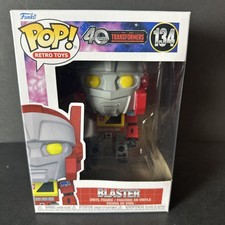 Juguetes Retro - 40 Años Transformers: Generación 1 Blaster Pop! Figura Vinilo #134