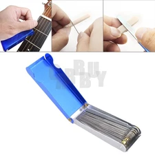 Guitar Nut Slotting File Saw Rods Slot Set Bone Bridge Luthier Tools Round Flat