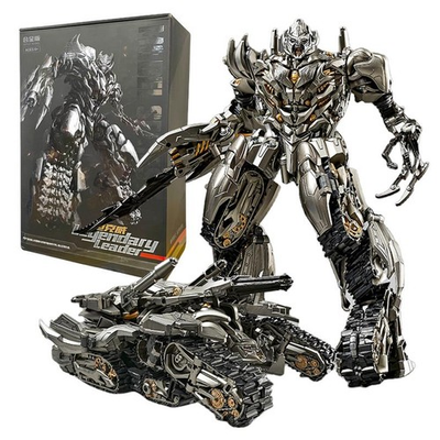 #ad Transformer Robot Movie Large Size Partial Alloy Tank Megatron Action Figure 28c $129.99
