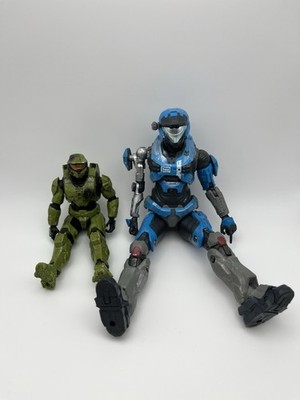 Halo Figure Bundle Lot Of 2 Spartan Jazwares Microsoft Loose Sold As Is