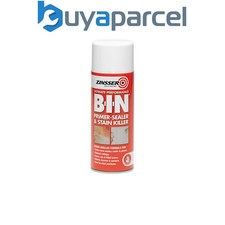 Image of Zinsser ZN7130001E8 B.I.N® Primer, Sealer & Stain Killer Aerosol White 400ml ZIN