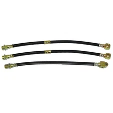 69-74 GM F / X-body Front Disc Rear Drum Brake Rubber Flex Hose Line Set Kit