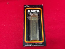 X-ACTO 204 X204 STENCIL  #4 KNIFE BLADES (5) REPLACEMENT vintage