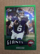 2025 Topps Chrome Football - Jaxson Dart Rookie Retro Green Refractor #71/99