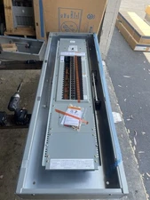 1-225 AMP 240V MAIN BREAKER PANELBOARD 42 SPACE 3PHASE 4 WIRE COMPLETE PANEL