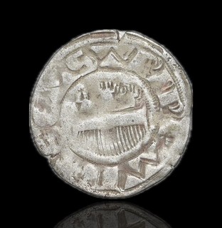 FRANCE Champagne. Provins and Sens 1050 1150. Silver Denier