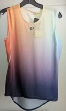 Pearl Izumi Men's Transfer Mesh Sleeveless Baselayer Medium Melon Air Dye Medium