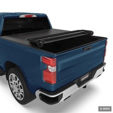 Soft Quad-fold Truck Bed Tonneau Cover For 2007-2013 Silverado Gmc Sie Soft Quad-fold Truck Bed Tonneau Cover For 2007-2013 Silverado Gmc Sie