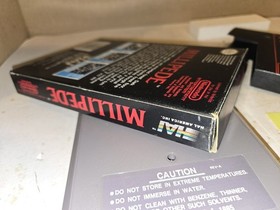 Vintage 1988 Nintendo NES Millipede Complete In Box CIB Video Game,HAL America