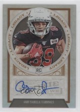 2019 Chronicles Legacy Update Rookies Signatures /99 Andy Isabella #222 Auto 6er