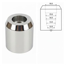 RazoRock Stainless Steel DOME Top Variable Width Inkwell Safety Razor Stand Only