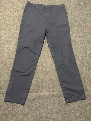Patagonia Pants Mens 35 Slate Gray Chino Casual Lightweight Zip Fly STY 56760