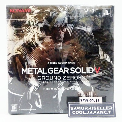 Metal Gear Solid V Ground Zeros Premium-Paket PS4 aus Japan NEU